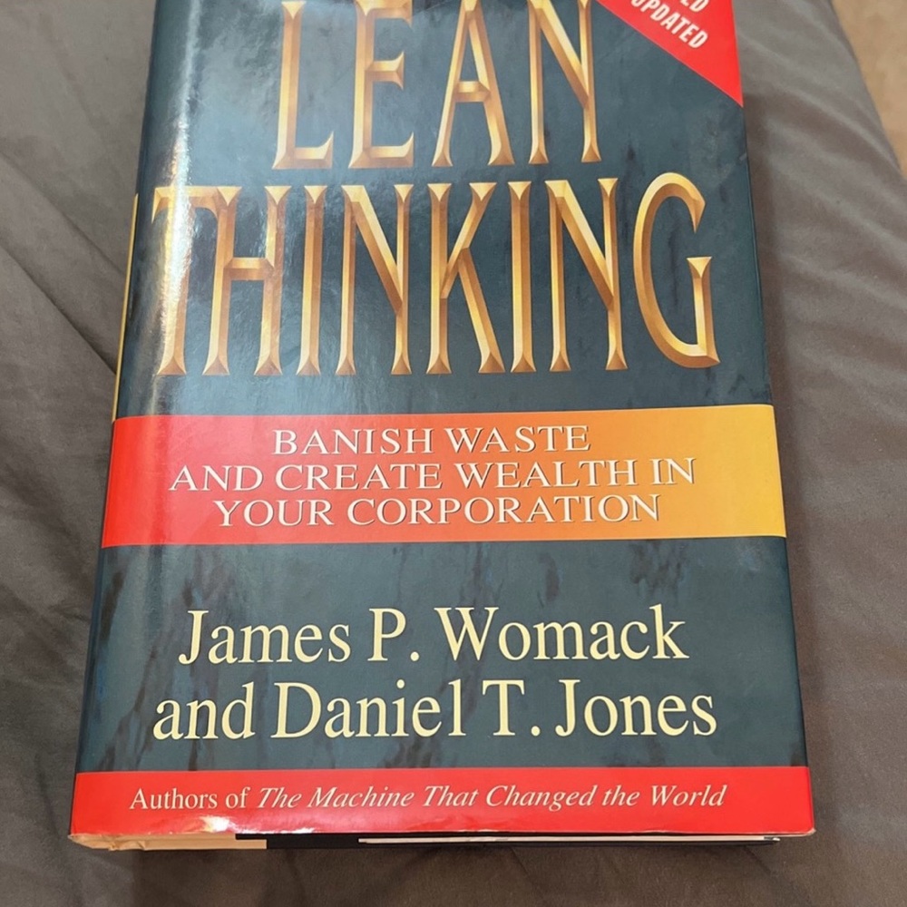 Lean Thinking by James P. Womack and Daniel T. Jones
